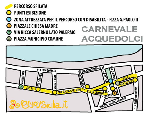 mappa carnevale acquedolci 2025