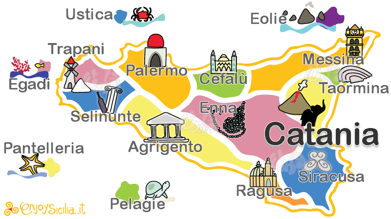 Catania e Etna area