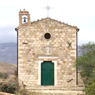 Madonna del Burgarito Church in Alimena
