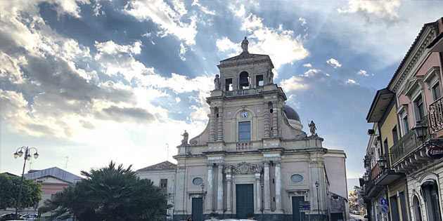 Church of the Sacred Heart in Santa Venerina
