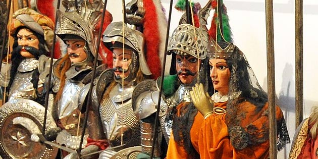 Exhibition of Sicilian Puppets in Caltagirone