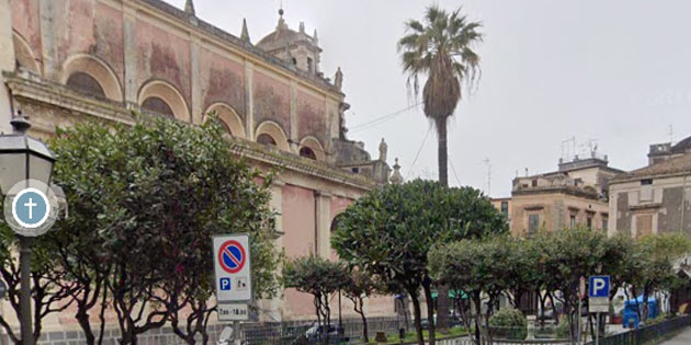 Piazza Lionardo Vigo ad Acireale