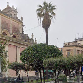 Piazza Lionardo Vigo ad Acireale