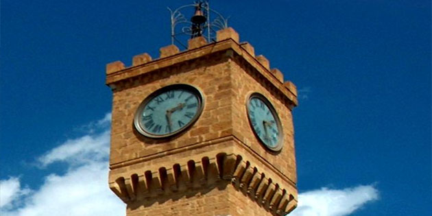 Clock Tower in Cianciana