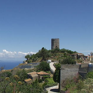 Saracen Tower in Piraino
