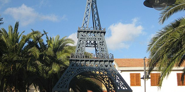 Municipal garden in Cianciana
