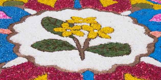 Infiorata di Santo Stefano Medio - Festa Madonna dei Giardini