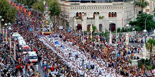 La Vara della Madonna Assunta a Messina