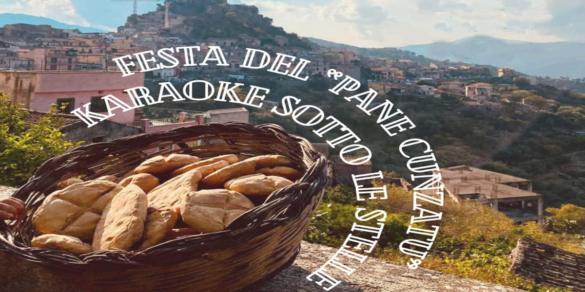 Cunzatu bread festival in Forza D'Agrò