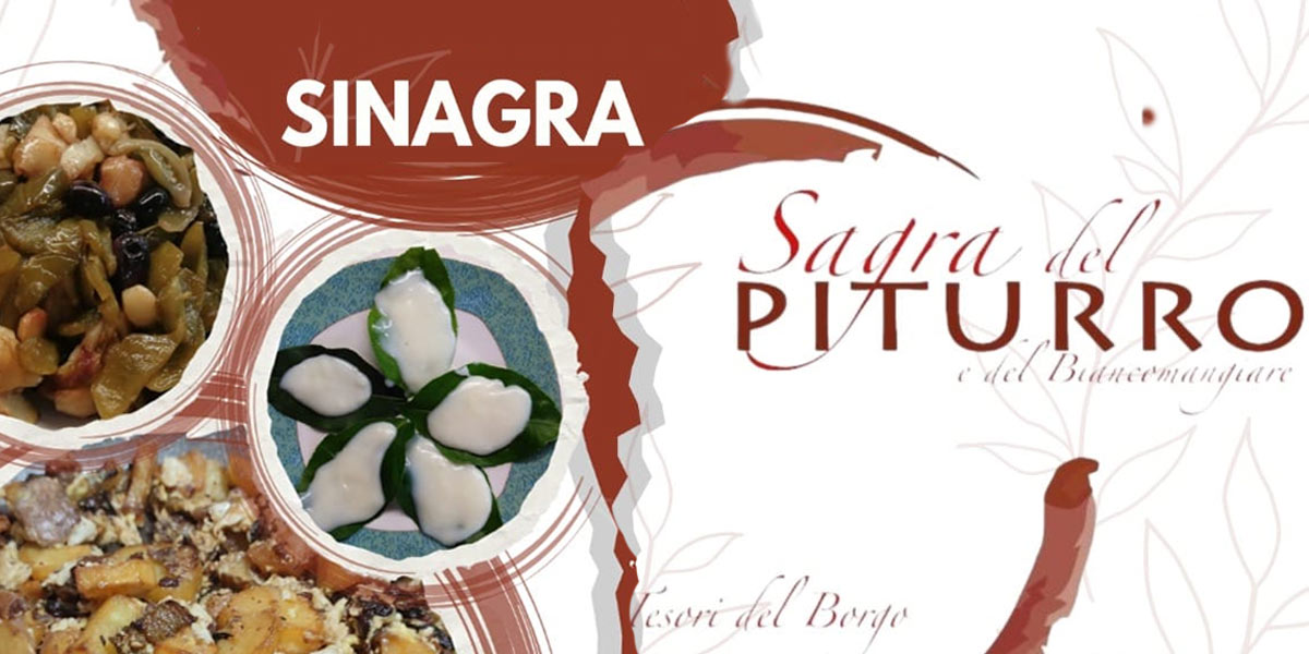 Piturro and Biancomangiare festival in Sinagra