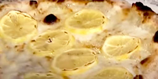 Lemon pizza